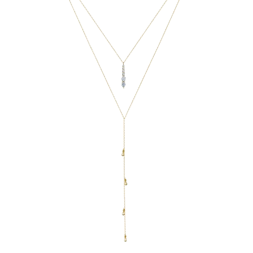 Gold Velevt Necklace