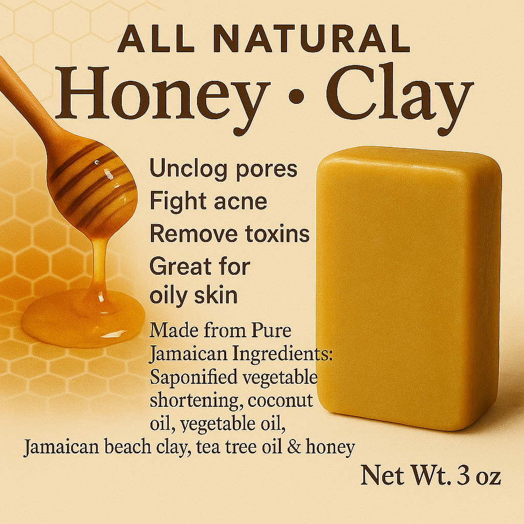 Honey Clay Hand and Face Soap