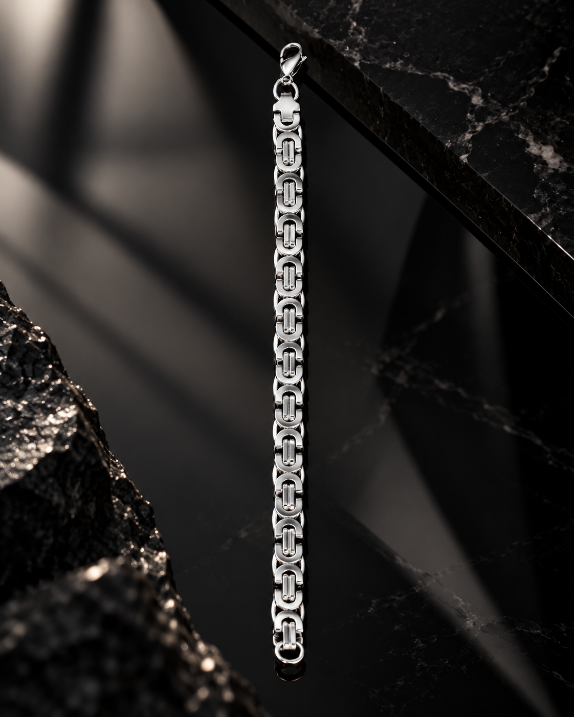 Atlas Silver Link Bracelet