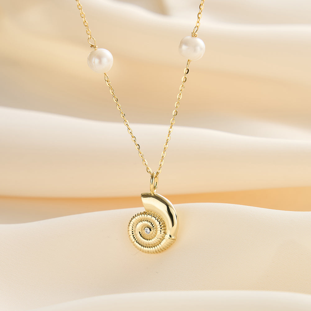 Oceans Golden Gift Necklace