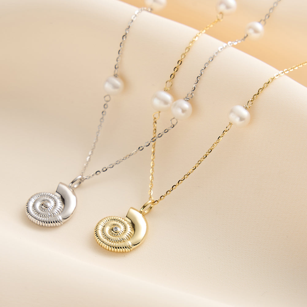 Oceans Golden Gift Necklace