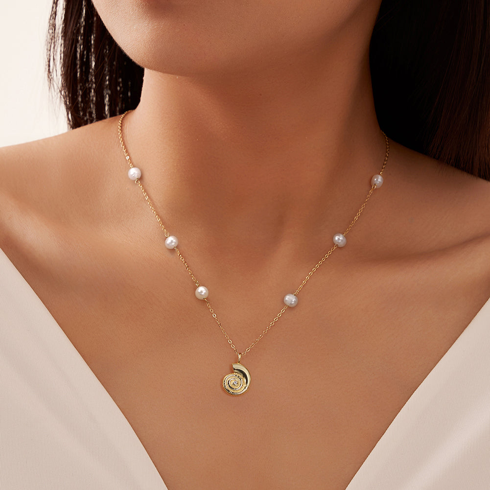Oceans Silver Gift Necklace