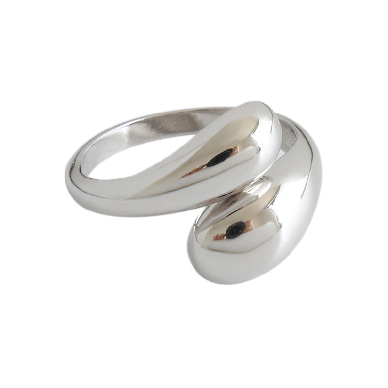 Silver Flare Ring