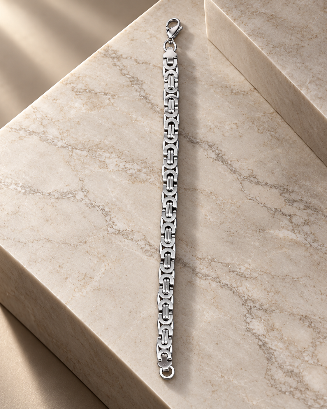 Atlas Silver Link Bracelet