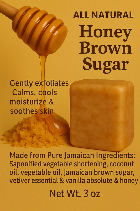 Honey and Brown Sugar Face and Hand Soap