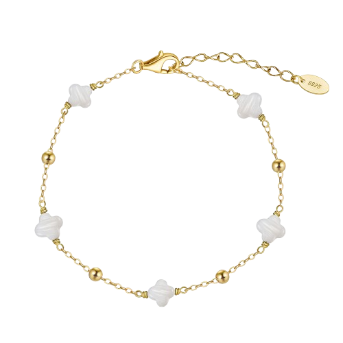 White Rose Bracelet