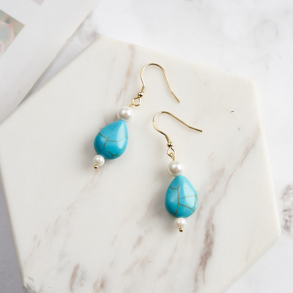 Turquoise Drop Earrings