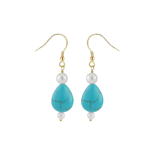 Turquoise Drop Earrings