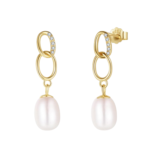 Royal Pearl Drops Earrings