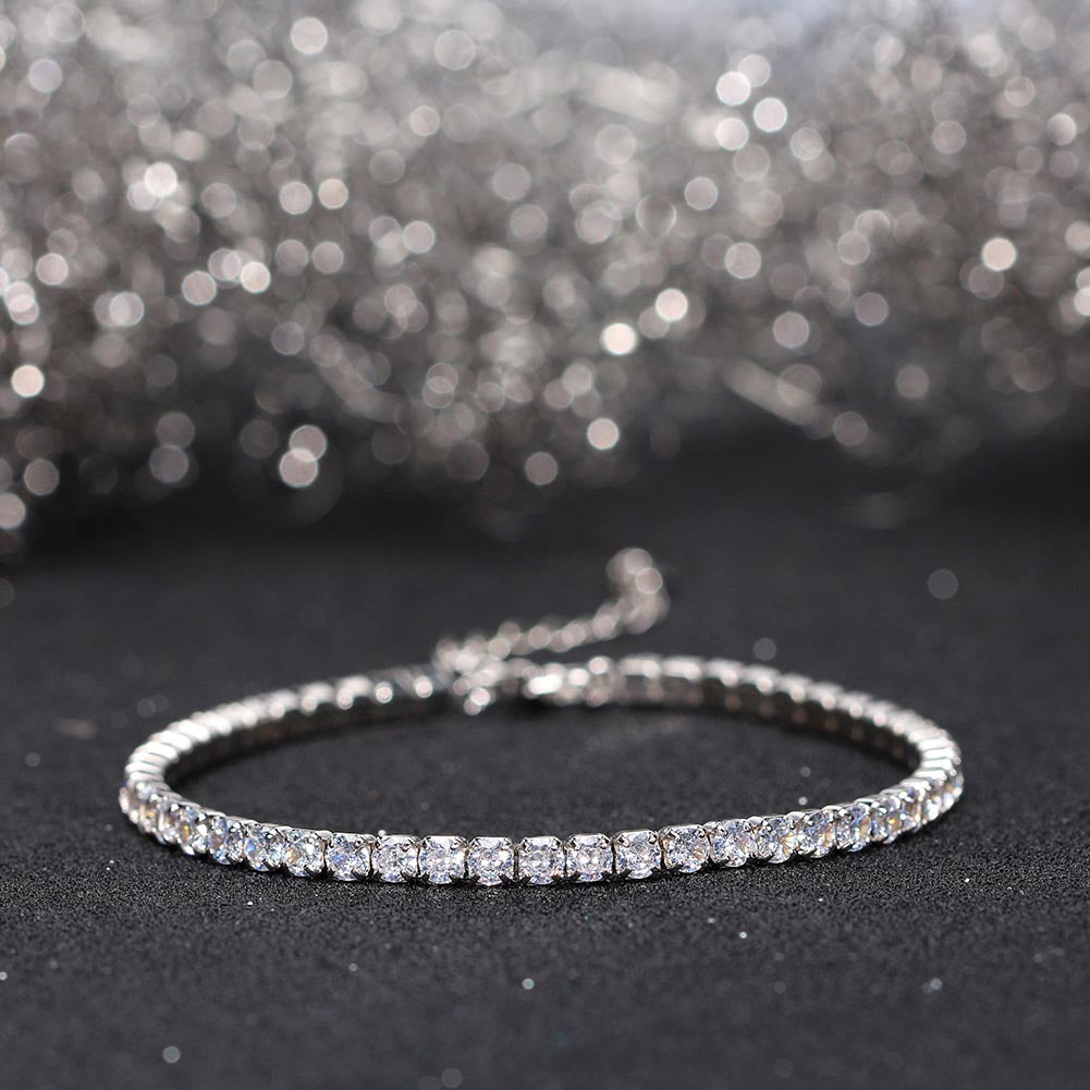 White gold Tennis Bracelet