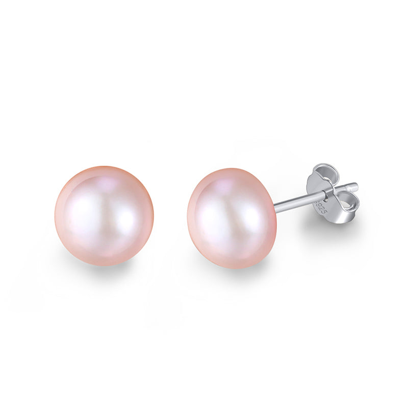 Pink Pearl Earring