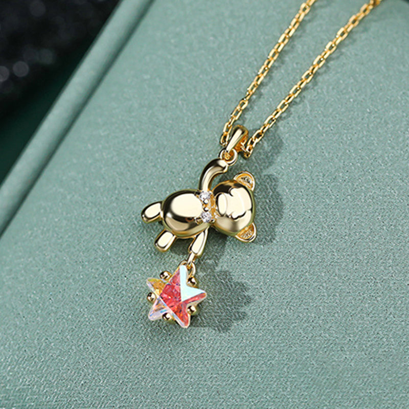 Twinkle Teddy Pendant