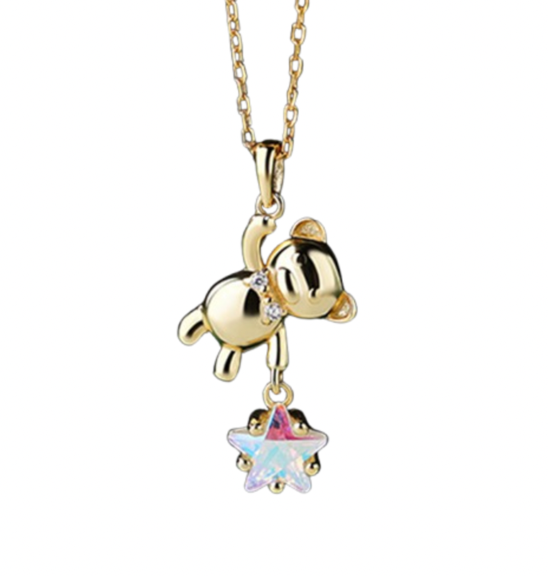 Twinkle Teddy Pendant