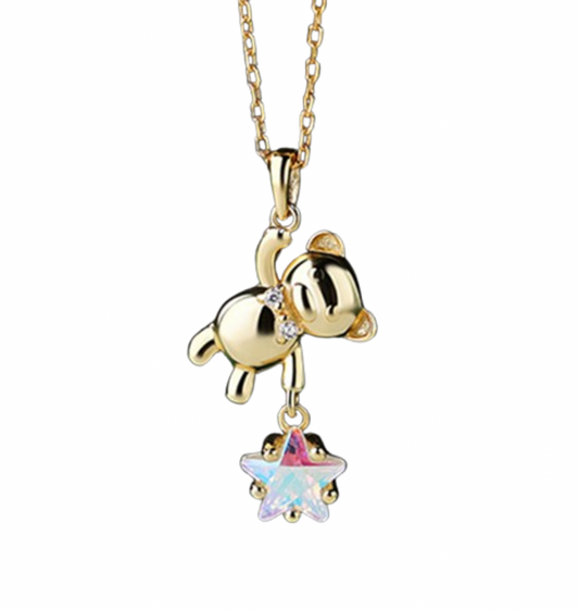 Twinkle Teddy Pendant