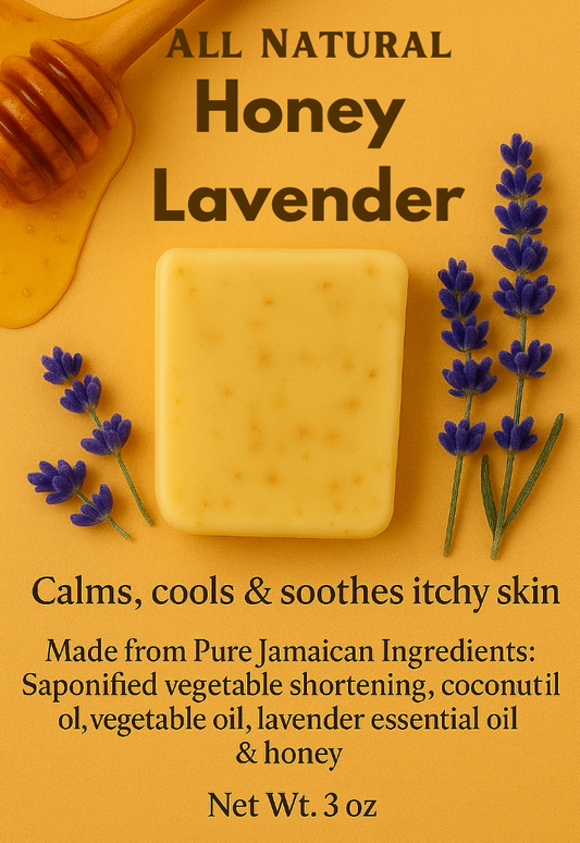Honey Lavender Hand and Face Soap