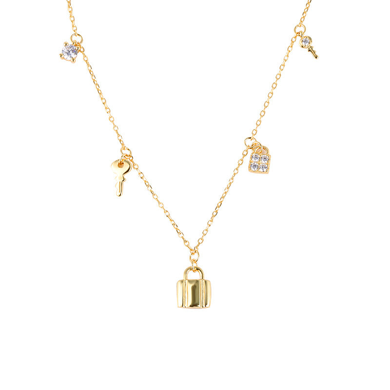 Golden Bond Charm Necklace