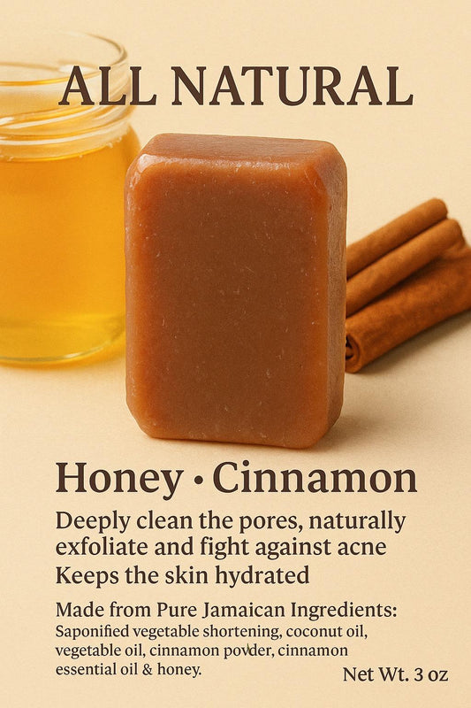 Honey • Cinnamon Hand and Face Soap